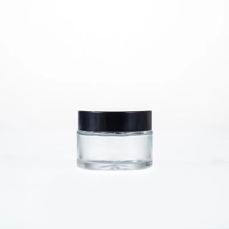 15 ml Glasgefäß für Hautpflege-Augencreme